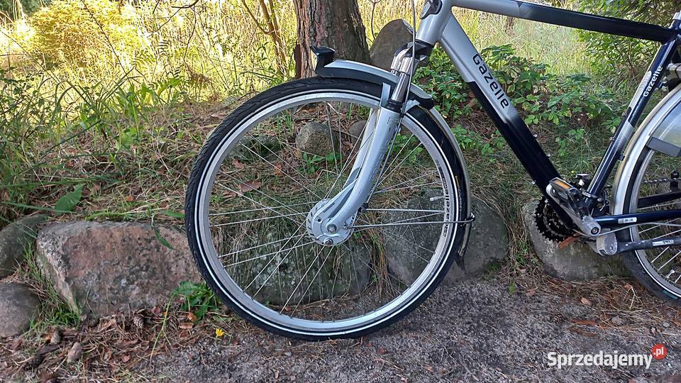 Alu Rower Miejski Męski Gazelle Orange T24 Sport i Wypoczynek Wołów