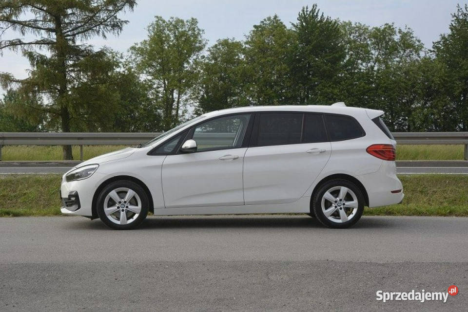 BMW 218 20D 218D Grand Tourer F46 panorama LED biały Samochody osobowe Sędziszów Małopolski