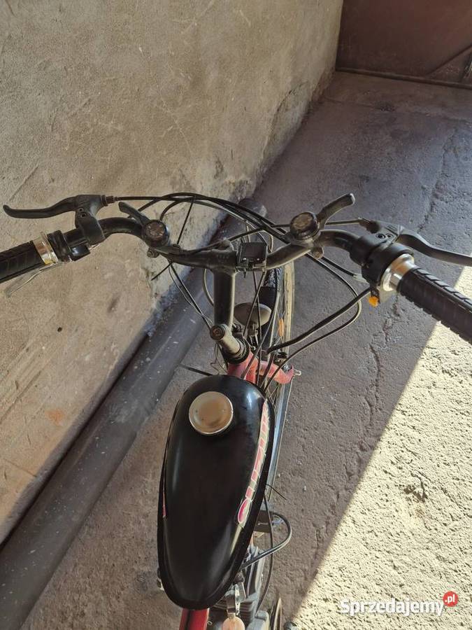 Rower z silnikiem spalinowym Gulcz