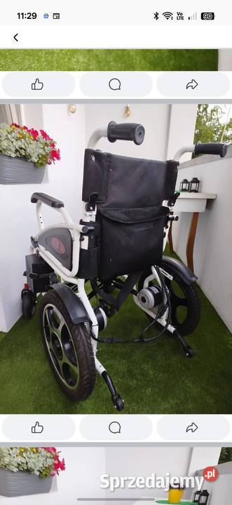 Wózek inwalidzki elektryczny Radzanów