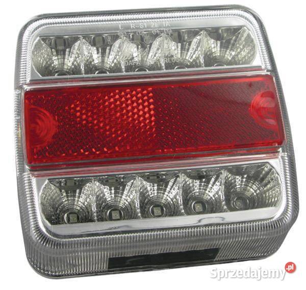 Lampa tylna zespolona LED 1W kwadratowa 12V 18 Kamionna