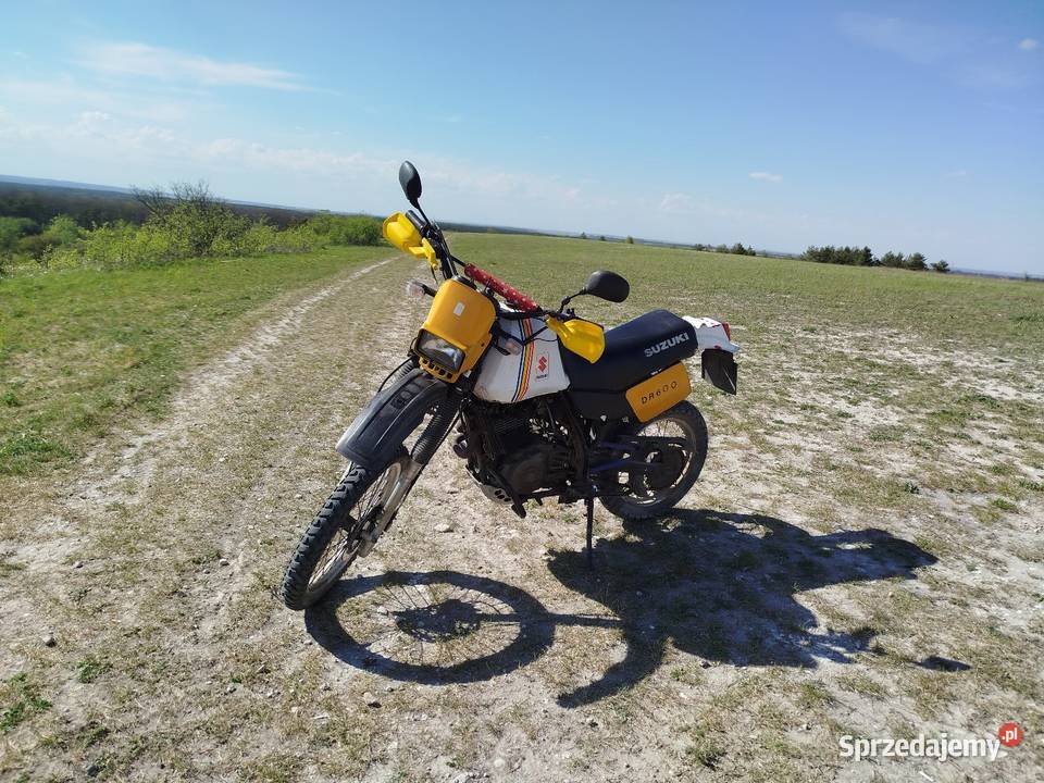 Suzuki DR600S 86r Dokumenty do Rejestracji Zamość