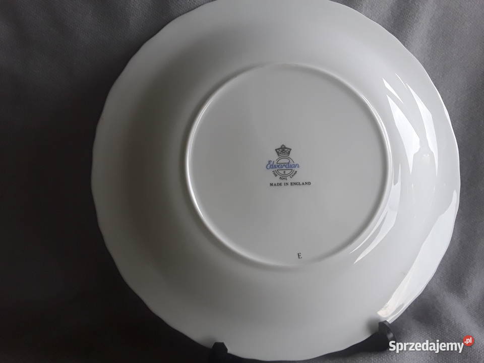 Talerz kolekcja Edwardian Anglia róże Rosa Zamość