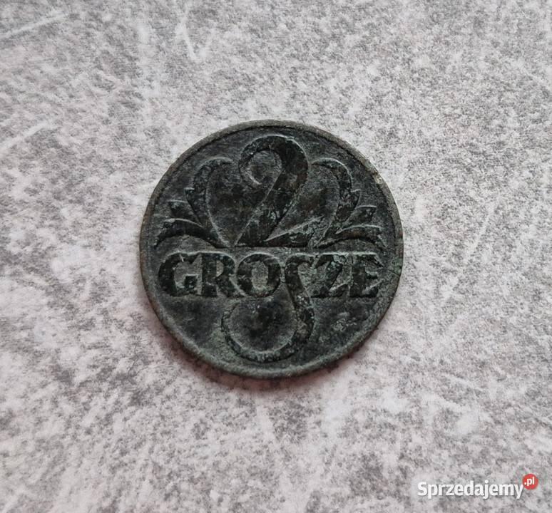 419 POLSKA II RP 2 Grosze 1932 r Wola Kruszyńska sprzedam