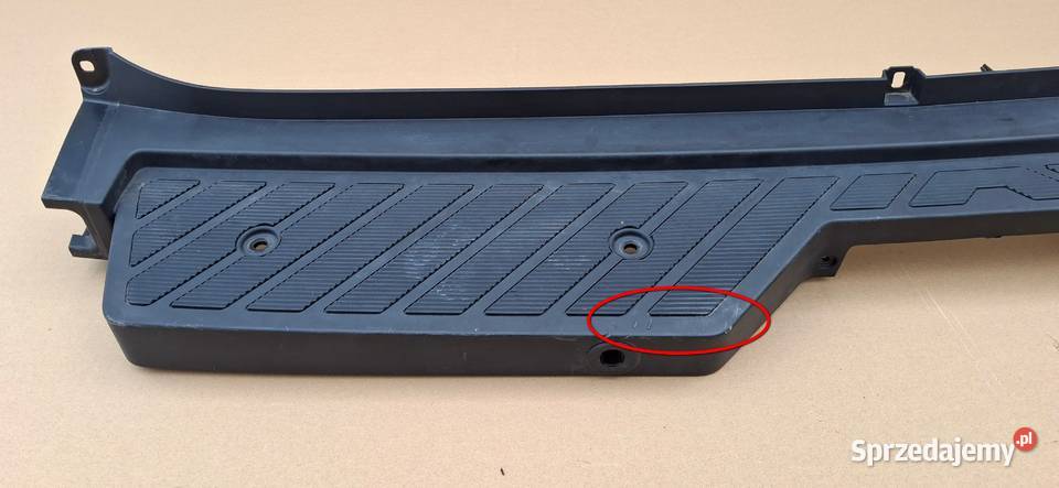 RENAULT MASTER IV 4 ZDERZAK TYŁ STOPIEŃ NAKŁADKA osobowe Bieleń