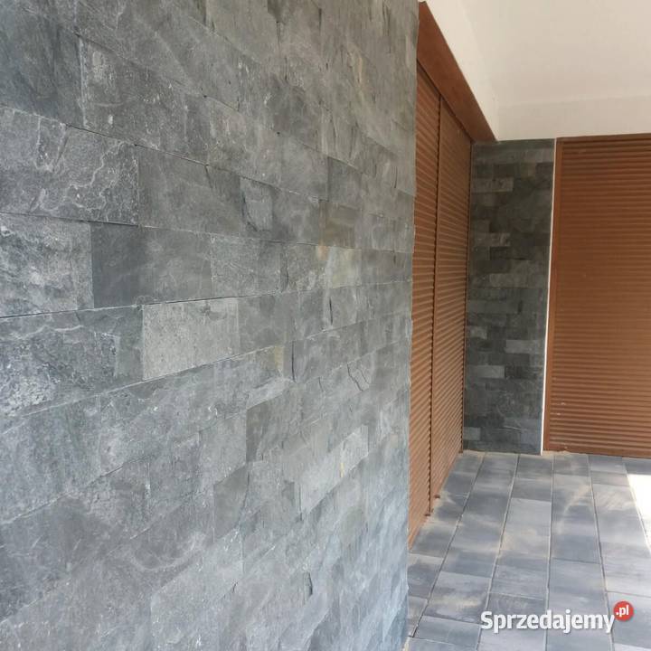 Płytki Kwarcyt Silver Grey naturalny 10x30x0813