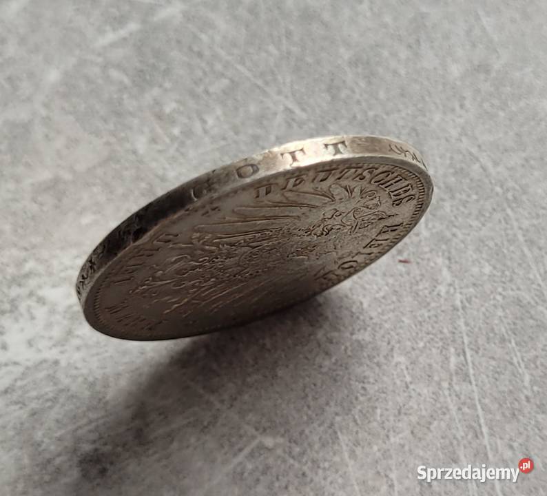 J19 NIEMCY CESARSTWO srebro 3 Marki 1910 r A łódzkie