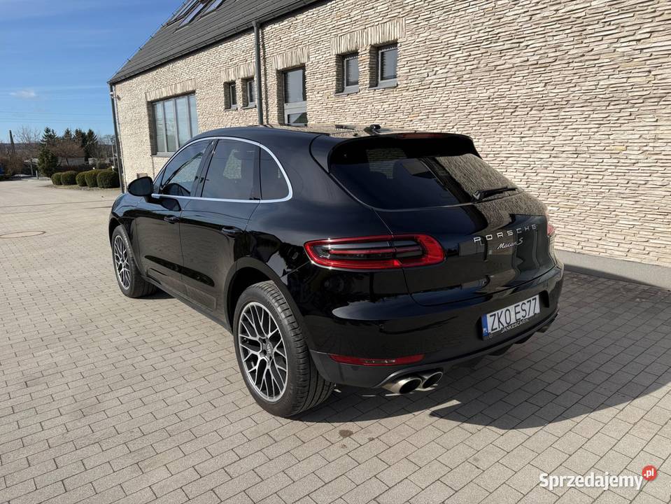 Porsche Macan S PDK 36 benzyna 340 4x4 2017r Koszalin