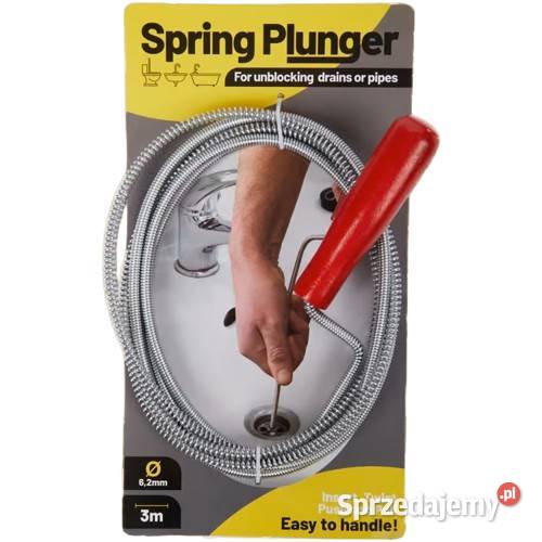 Spirala do udrażniania rur kanalizacyjnych 3 m Rzeszów