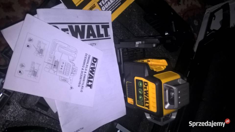 laser krzyżowy DeWalt 360 12 linii zielona Lasery krzyżowe Mińsk Mazowiecki