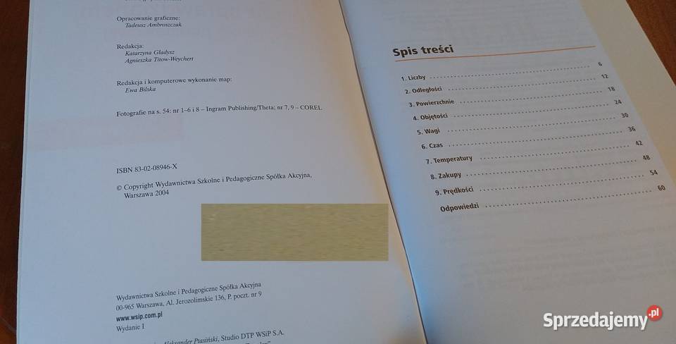 Powtórka przed sprawdzianem szkole podstawowej Rok wydania 2004 pomorskie Gdańsk