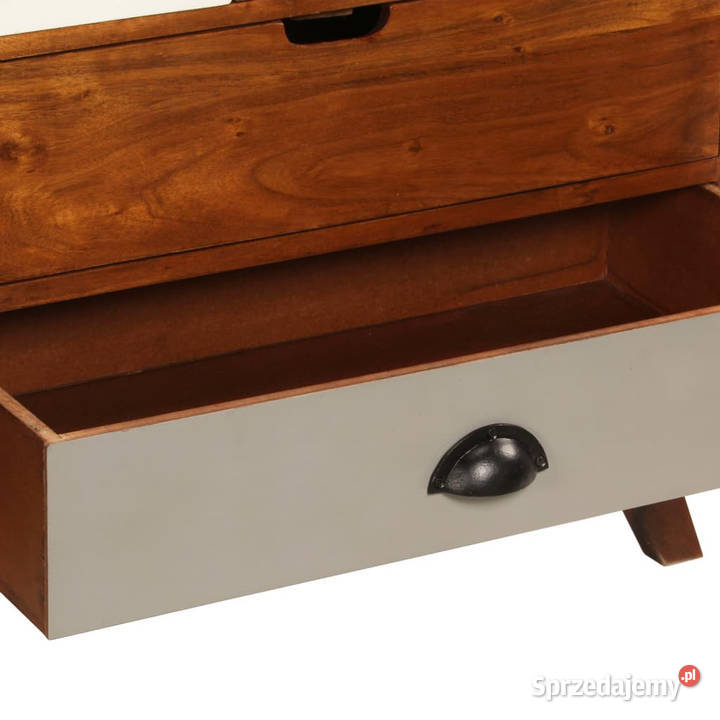 Kredens z litego drewna akacjowego 115x35x86