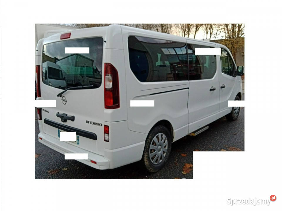 Opel Vivaro Opel Vivaro L2H1 K2900 9 osobowy wielofunkcyjna kierownica Góra Kalwaria