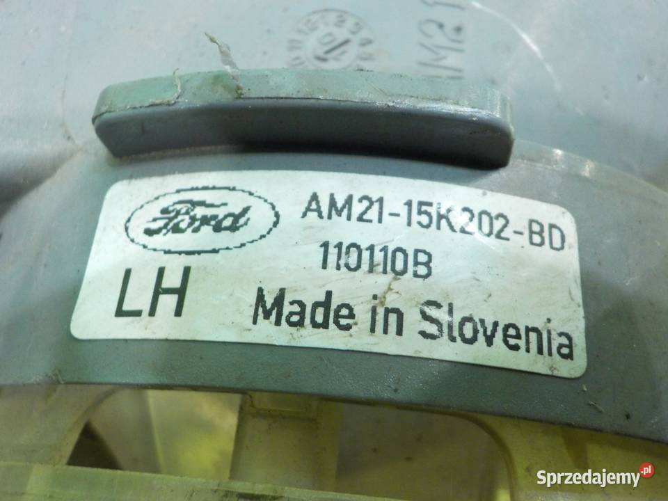 FORD GALAXY LIFT MK3 20 TDCI 10r 5D halogen lewy Lampy przeciwmgielne