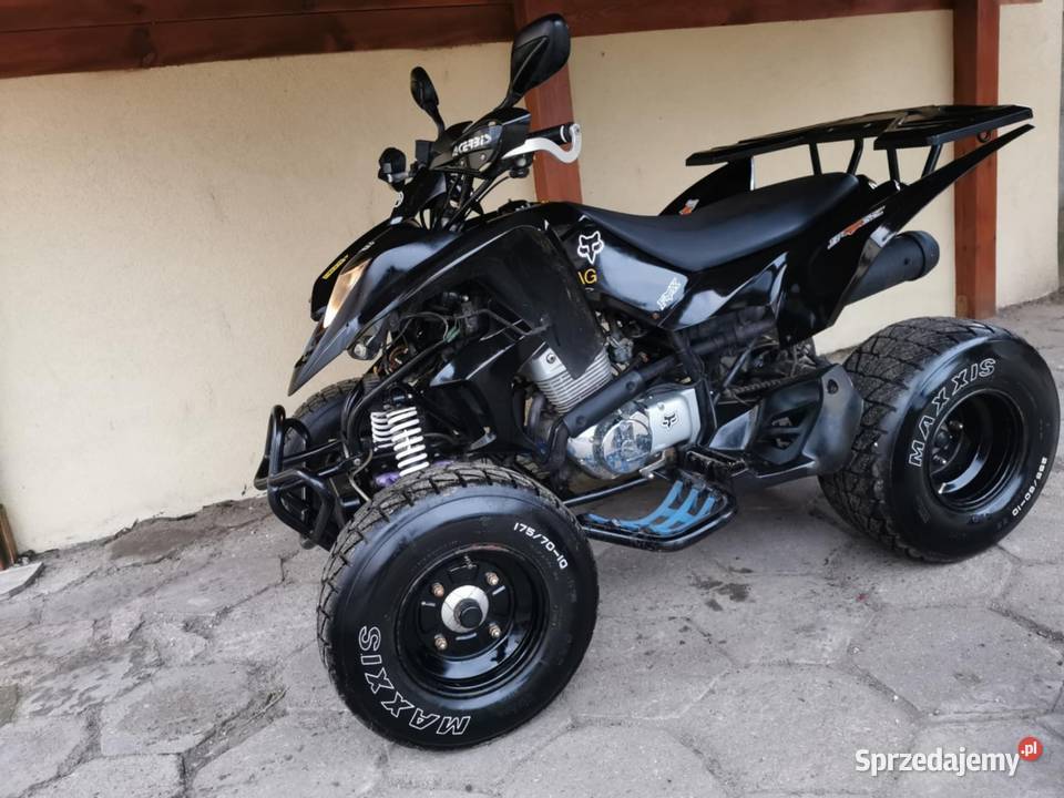 Duży Quad 250 kwity l7e koła 10 stan Rok produkcji 2007 Rawicz