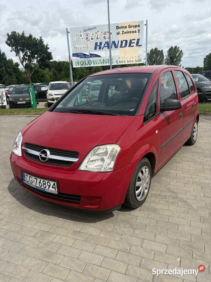 Opel Meriva 16 benzyna klimatyzacja poduszka powietrzna Meriva Dolna Grupa