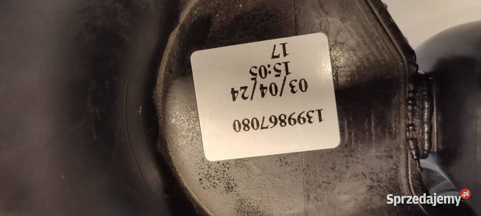 OPEL MOVANO FIAT DUCATO OBUDOWA FILTRA POWIETRZA
