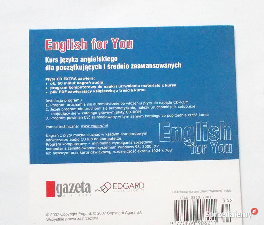 nauka języka angielskiego na cd pt English for Opole