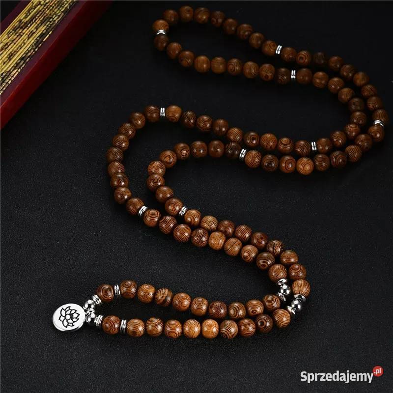 Mala koraliki OM kwiat Lotosu Budda drzewo Starachowice sprzedam