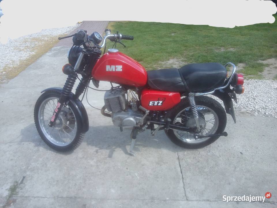MZ ETZ 125 kat B 1988r dwusuwowy Mielec