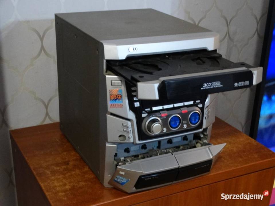 Wieża LG RDS AUX CD sprawna WYSYŁKA Jasło sprzedam