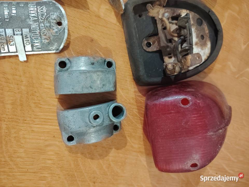 Junak M10 M07 Tabliczka znamionowa Lampa Rolgaz