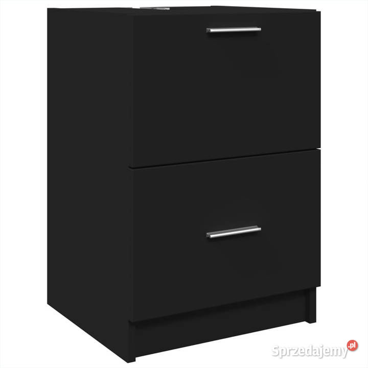 Szafka pod umywalkę czarna 40x37x59 WM848102 Warszawa