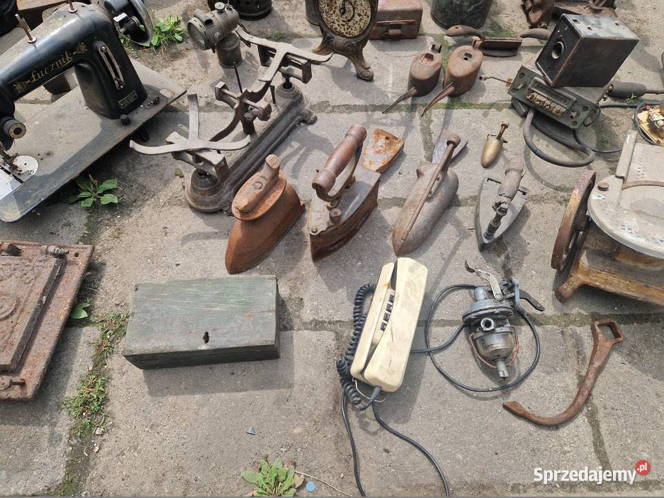 Maszyny do szycia żelazka wagi telefony