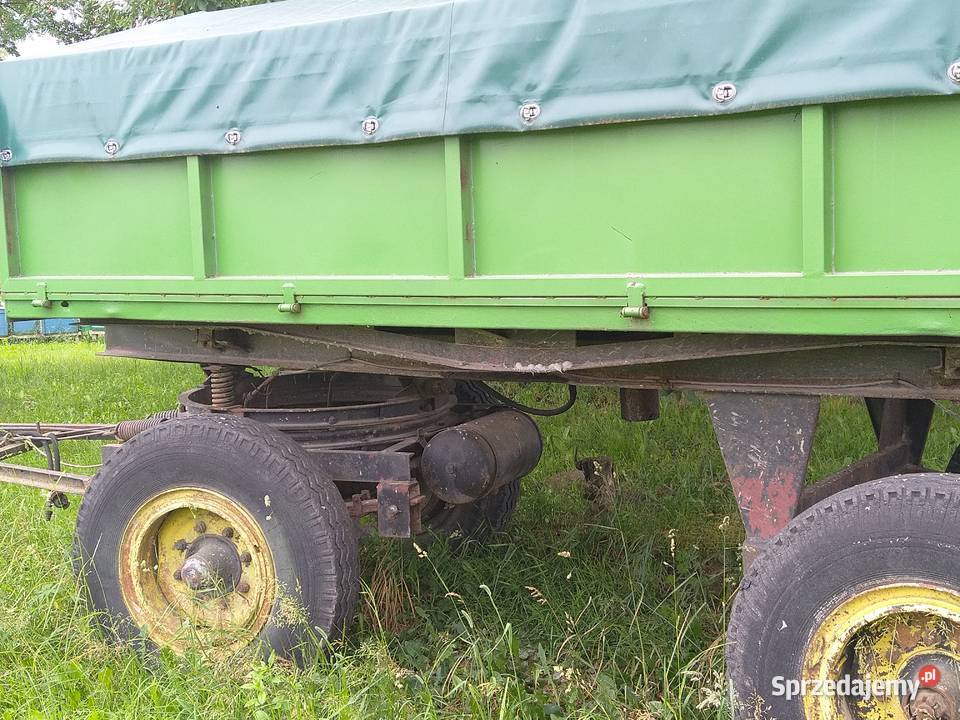 Przyczepa wywrotka nieuszkodzony Krynica