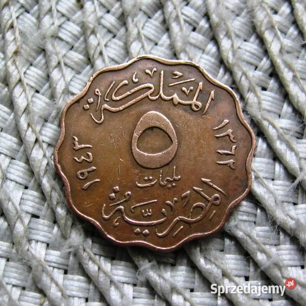 Egipt 5 Milimóe 1943r Kalisz