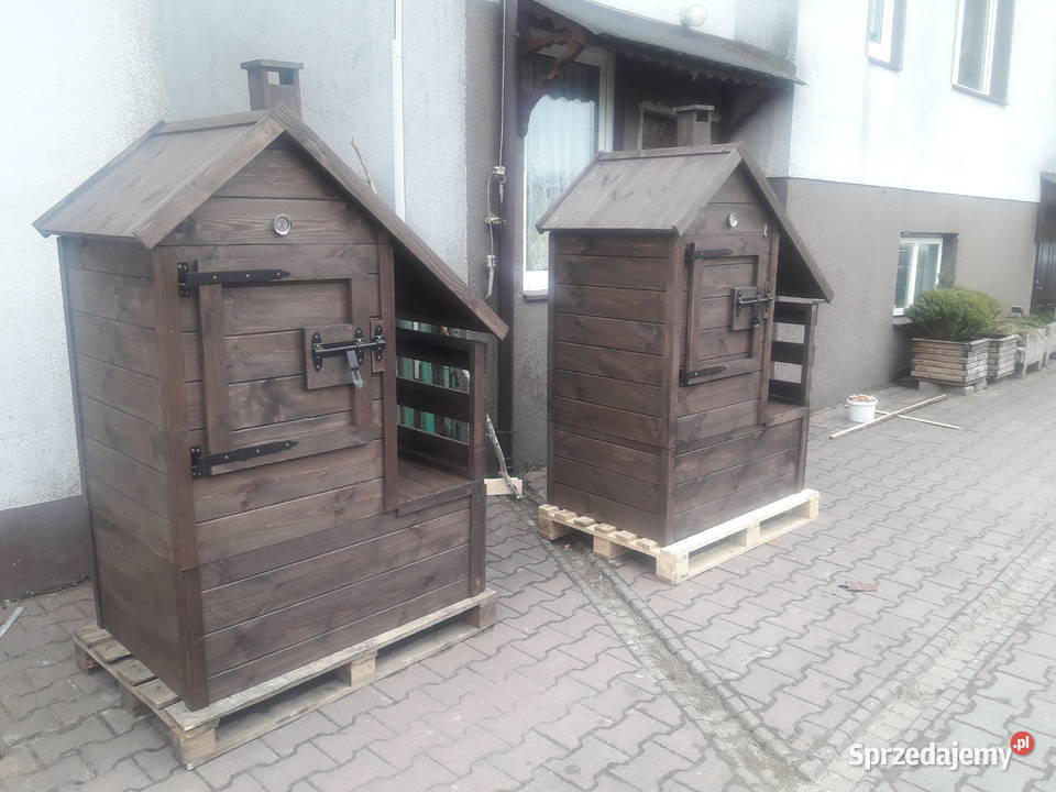 Wedzarnia drewniana wedzarki ogrodowe Wąchock sprzedam