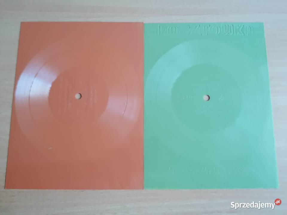 Płyta winylowa pocztówka dźwiękowa Łódź