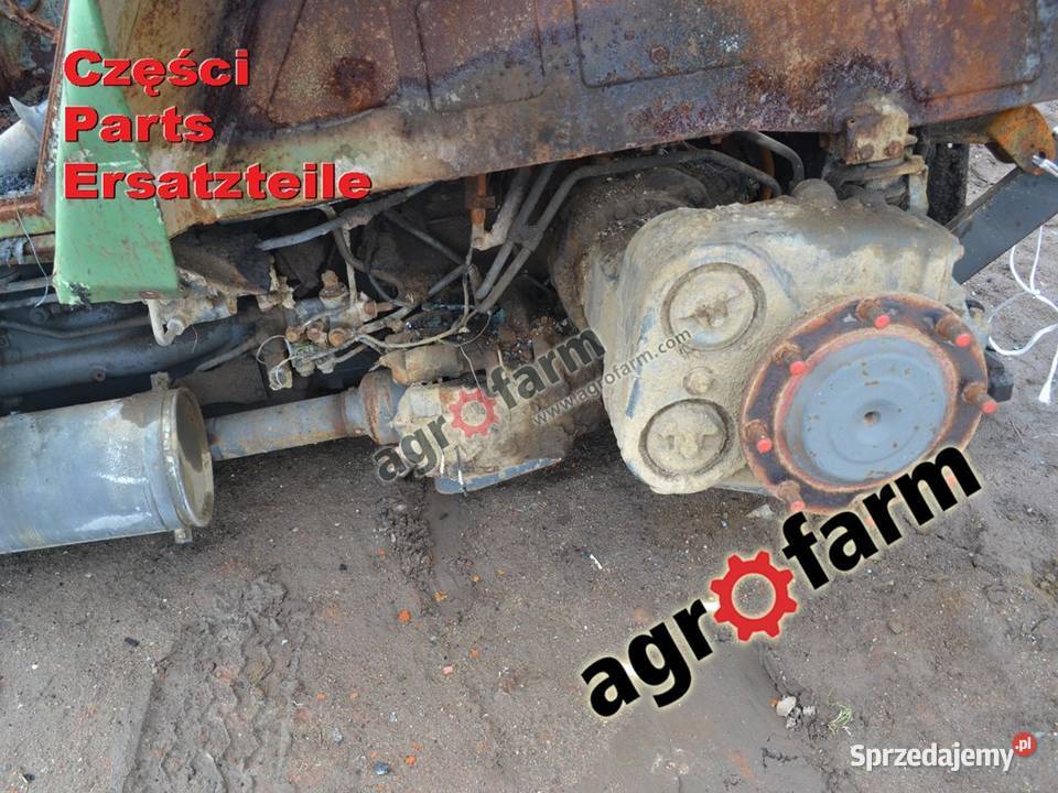 Fendt 311 LSA części skrzynia biegów zwolnica Byków
