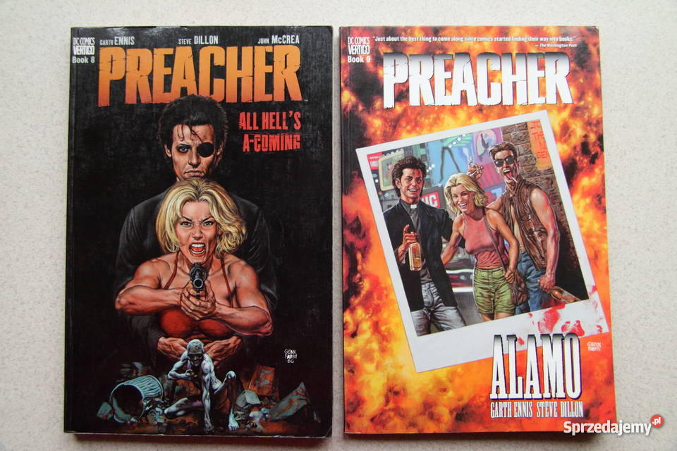 Komiks Preacher All Hells acomming Alamo Kaznodz Jelenia Góra