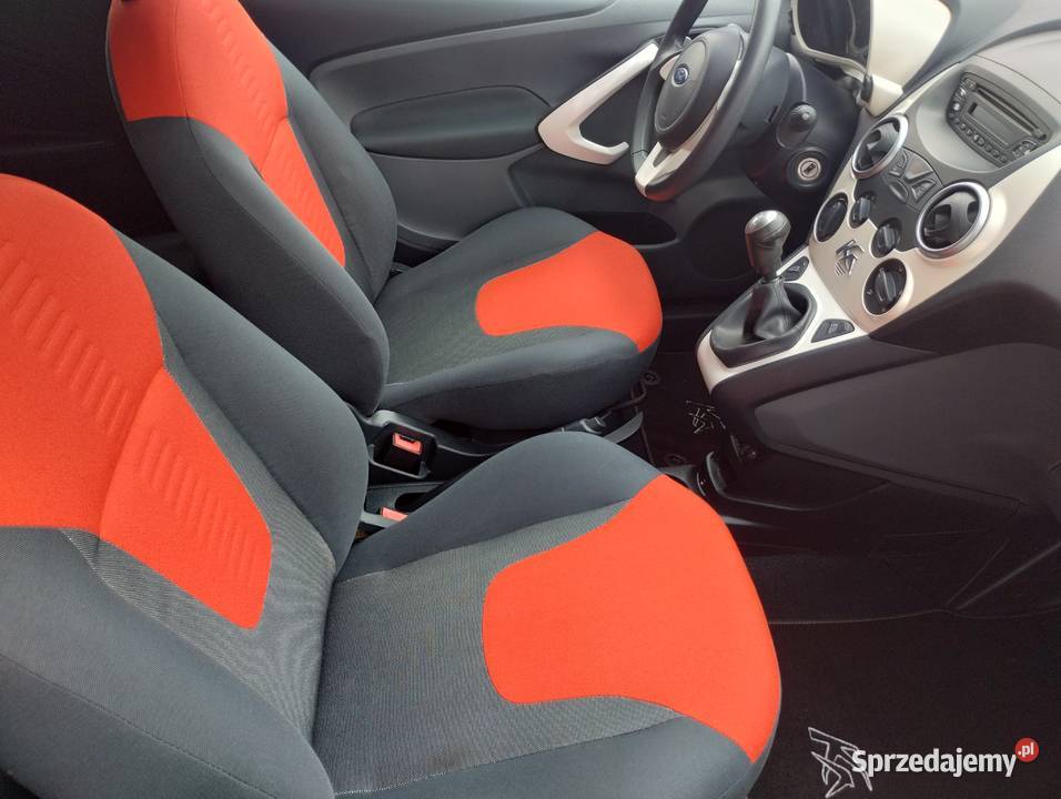 Ford Ka 2009r 12 benz 115 klima lak oryg serwis lakier metallic Chełm