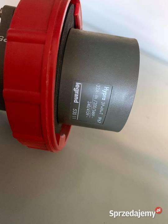 Angled plug Hypra IP666755 32 A 380415 V 3PE mazowieckie Warszawa