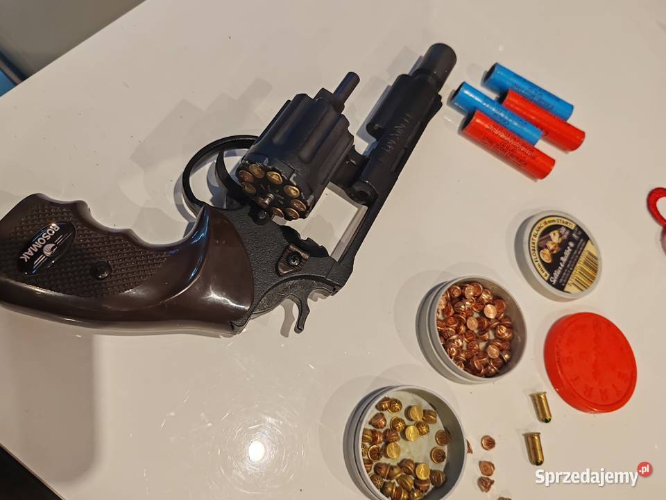 Rewolwer alarmowy Hukowy Rosomak 6mm Long łódzkie Koluszki