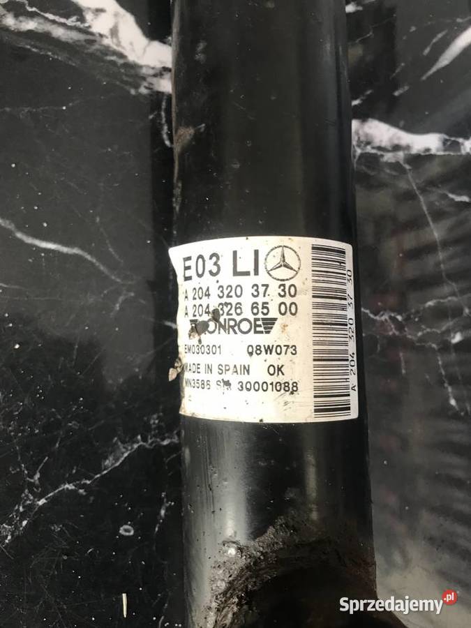 Amortyzator tył MercedesBenz OE 2043266500 edc Gidle sprzedam