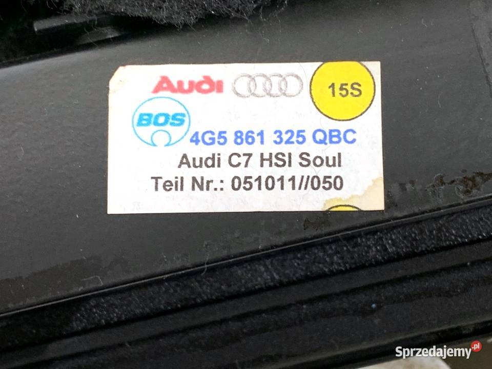 ROLETA BAGAŻNIKA AUDI A6 C7 SedanLimuzyna 1018 sprzedam
