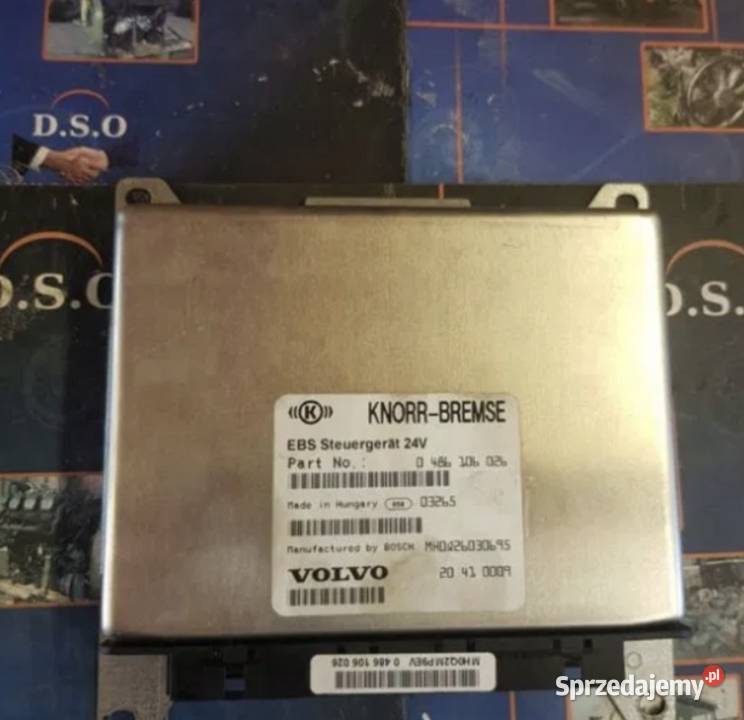 VOLVO 20410009 EBS 0486106026 KASETA STEROWNIK Zawichost