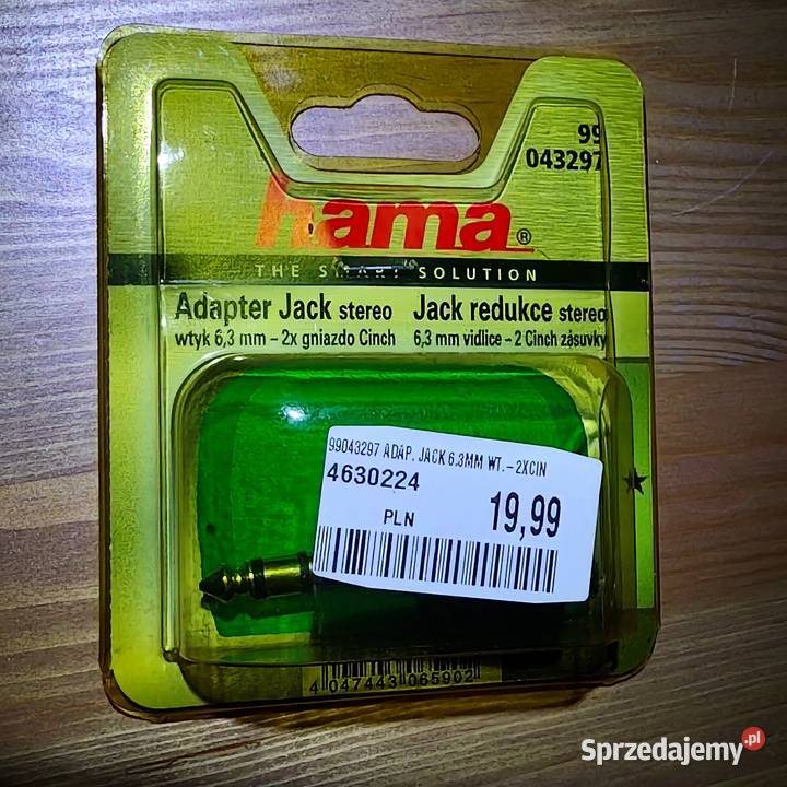 Adapter Jack Stereo Hama