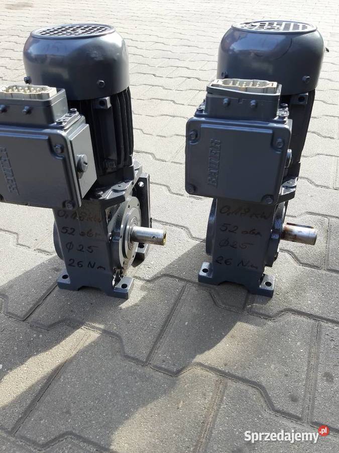 Motoreduktor 018 kW 52 obr Leszno