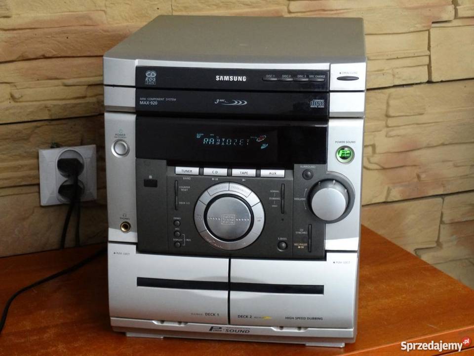 Wieża Samsung ładna i sprawna WYSYŁKA Jasło sprzedam