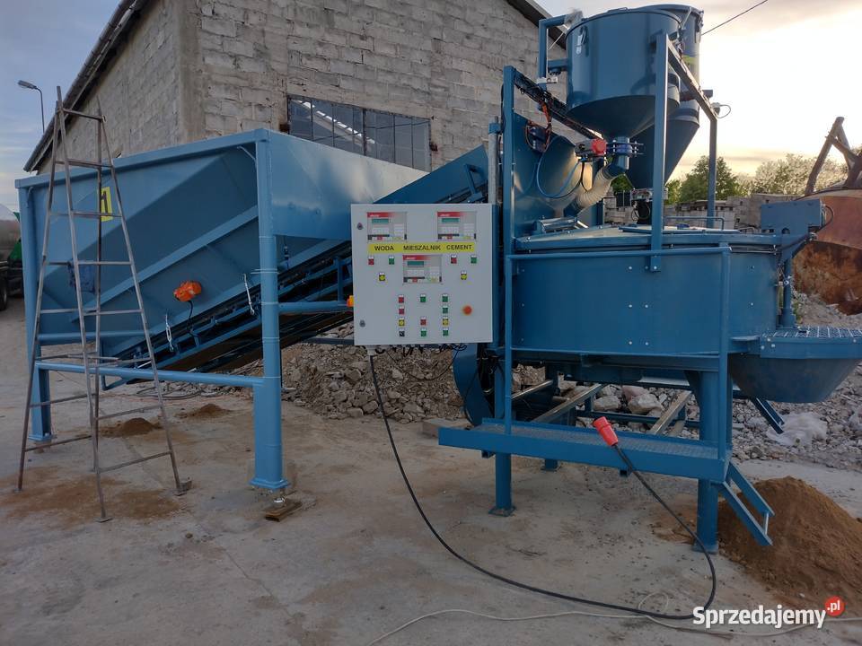 betoniarka węzeł betoniarski 1000 l mieszarka Jastrząb sprzedam