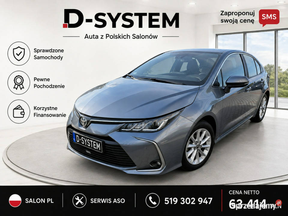 Toyota Corolla 22 Salon Polska 18 HYBRID 1wł z lakier metallic Białystok