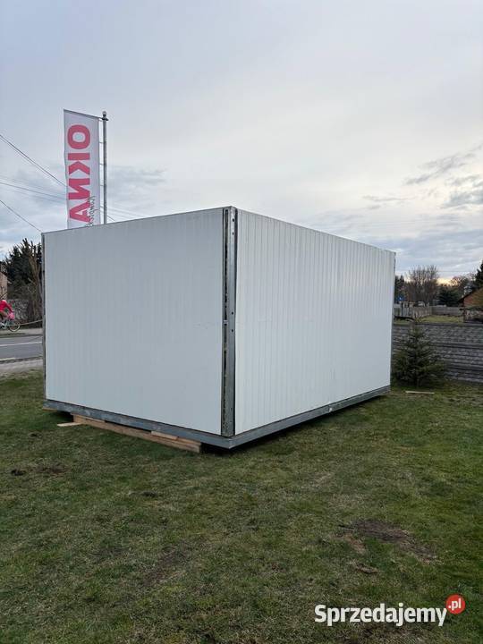 Kontener biurowosocjalny Wymiary 4x5 m wys 260 Dąbrowa sprzedam