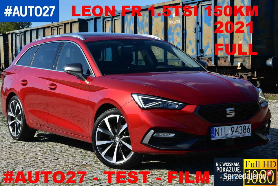 AUTO27Film15TSI 150 FR LED Virtual Pano ACC Leon Iława
