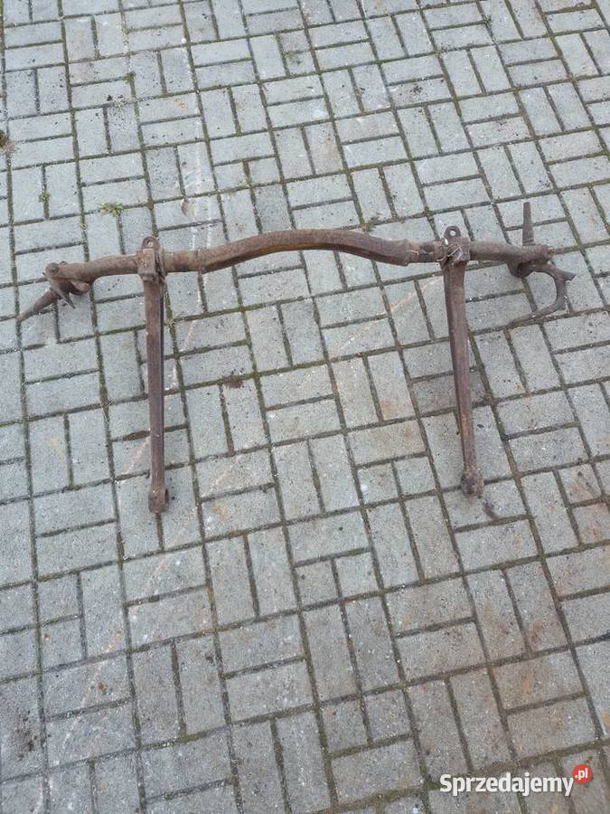 Oś przednia zwrotnice samochód zabytkowy Horch