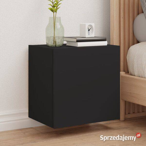 vidaXL Ścienne szafki TV 2 czarne 405x30x40 Warszawa sprzedam