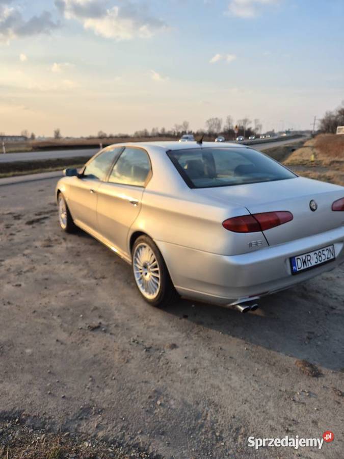Alfa Romeo 166 32 V6 manualna dolnośląskie Mirków